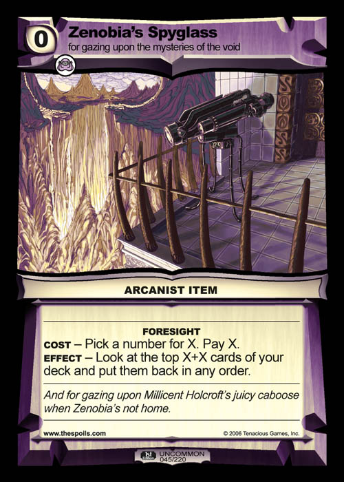 Zenobia's Spyglass